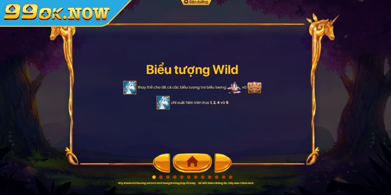 Kỳ Lân Vàng 99OK giải mã bí ẩn tham gia quay hũ thần thoại 3 Biểu Tượng Wild và Scatter