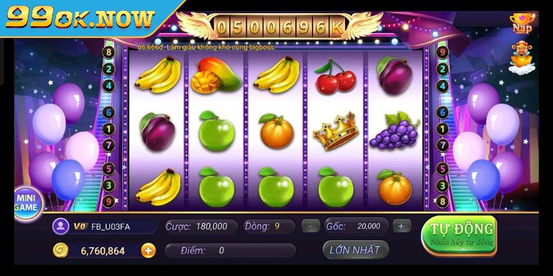 Hướng dẫn chơi Slot trái cây 99OK và chiến thuật hiệu quả 4 Chiến thuật chơi hiệu quả
