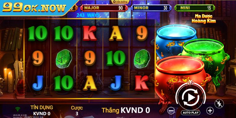 Ma dược hoàng kim 99OK trải nghiệm thế giới nổ hũ đỉnh cao 4 Cơ chế quay ma dược hoàng kim 99OK