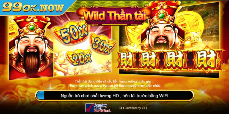Wild Thần Tài 99OK khám phá thế giới nổ hũ may mắn, tài lộc 2 Giới thiệu về siêu phẩm Nổ hũ Wild Thần Tài 99OK