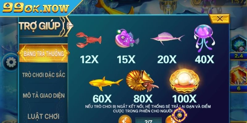 Bắn Cá Ngũ Long 99OK Trò Chơi 2024 Đỉnh Cao Không Thể Bỏ Qua 3 Khám phá hệ sinh vật