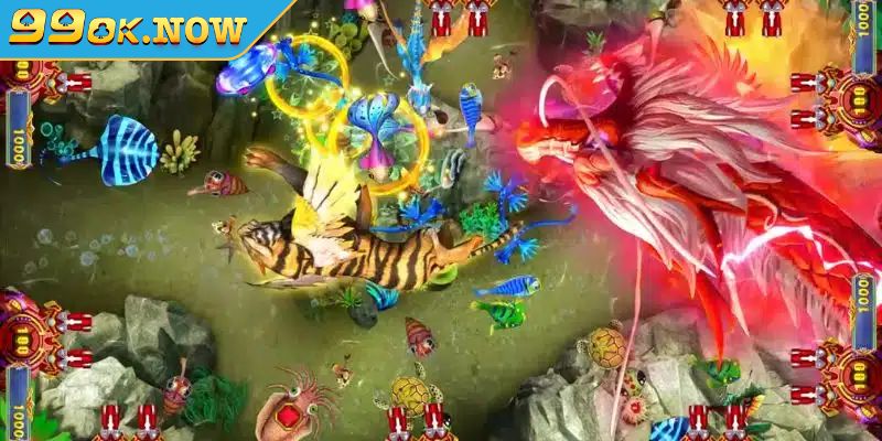 Bắn Cá Thần Rồng 99OK Trải Nghiệm Săn Cá Đổi Thưởng Đỉnh Cao 3 Lối chơi cơ bản của Bắn Cá Thần Rồng hấp dẫn
