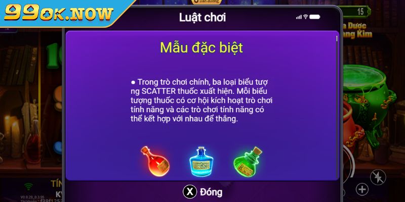 Ma dược hoàng kim 99OK trải nghiệm thế giới nổ hũ đỉnh cao 3 Luật chơi đơn giản phù hợp nhiều đối tượng