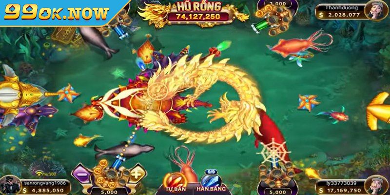 Bắn Cá Thần Rồng 99OK Trải Nghiệm Săn Cá Đổi Thưởng Đỉnh Cao 4 Quản lý đạn hợp lý